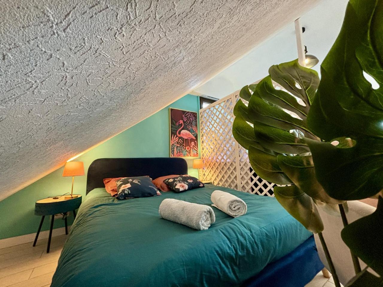 -Tropical Studio- Paisible Parking Wifi Lave-Linge Quimper Exteriör bild