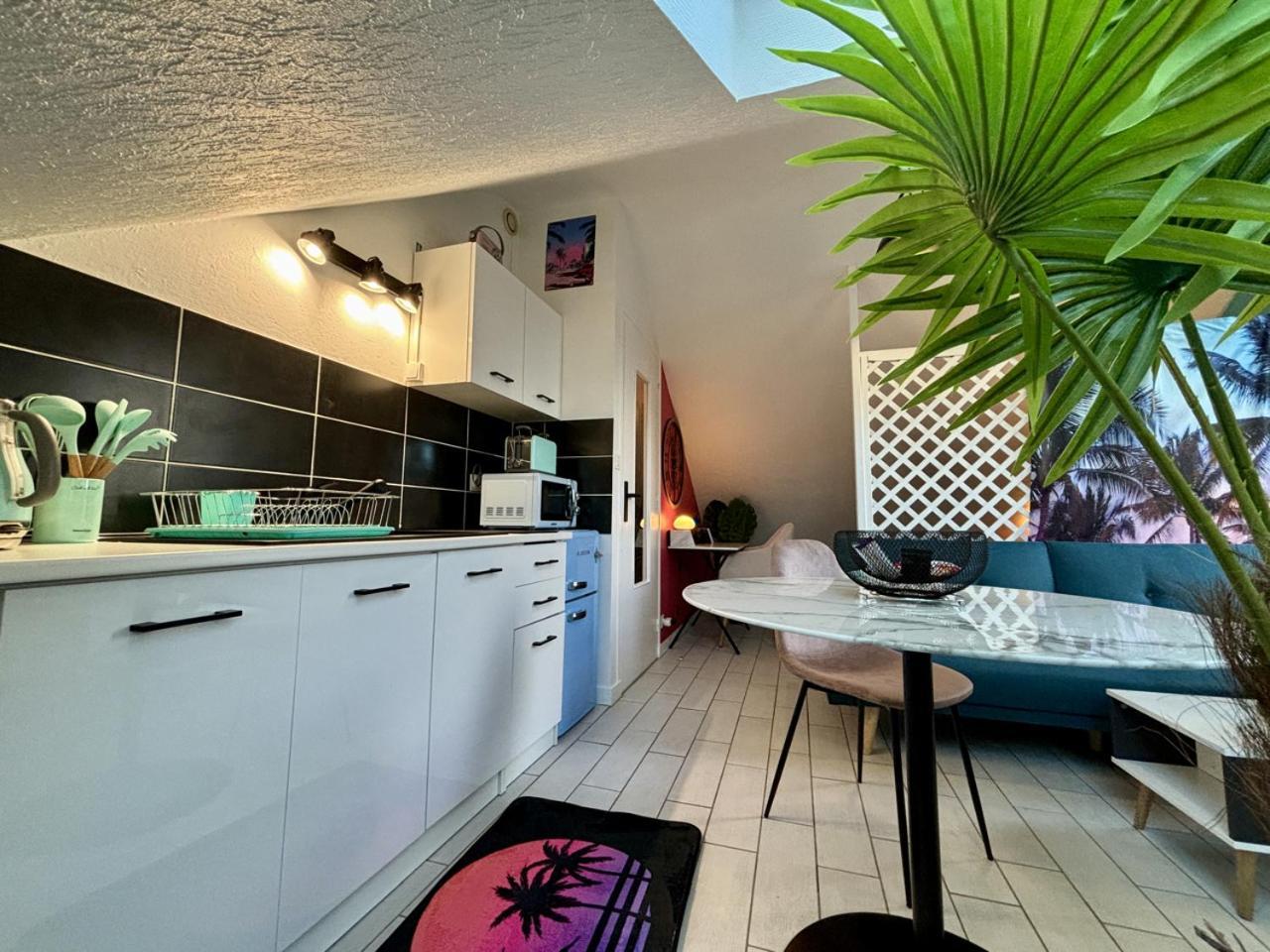 -Tropical Studio- Paisible Parking Wifi Lave-Linge Quimper Exteriör bild