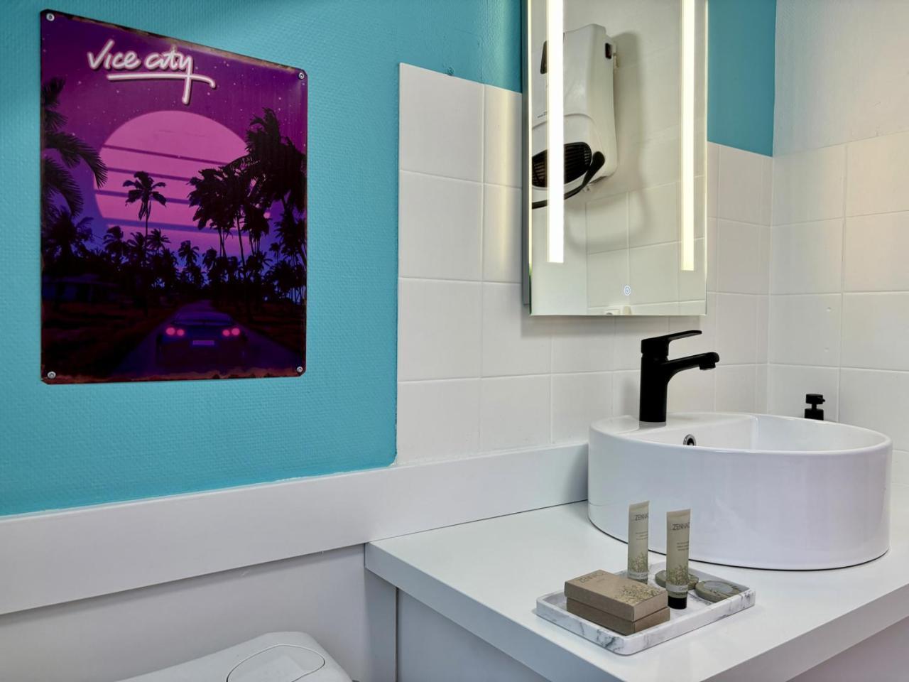 -Tropical Studio- Paisible Parking Wifi Lave-Linge Quimper Exteriör bild